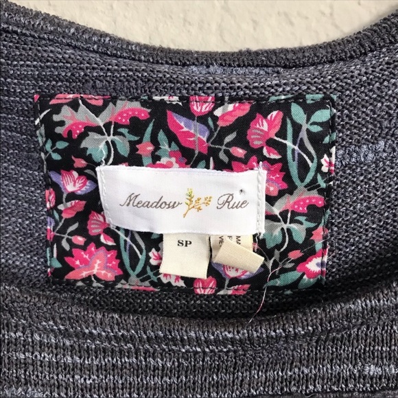 Anthropologie Meadow Rue Flutter Top - Picture 7 of 7